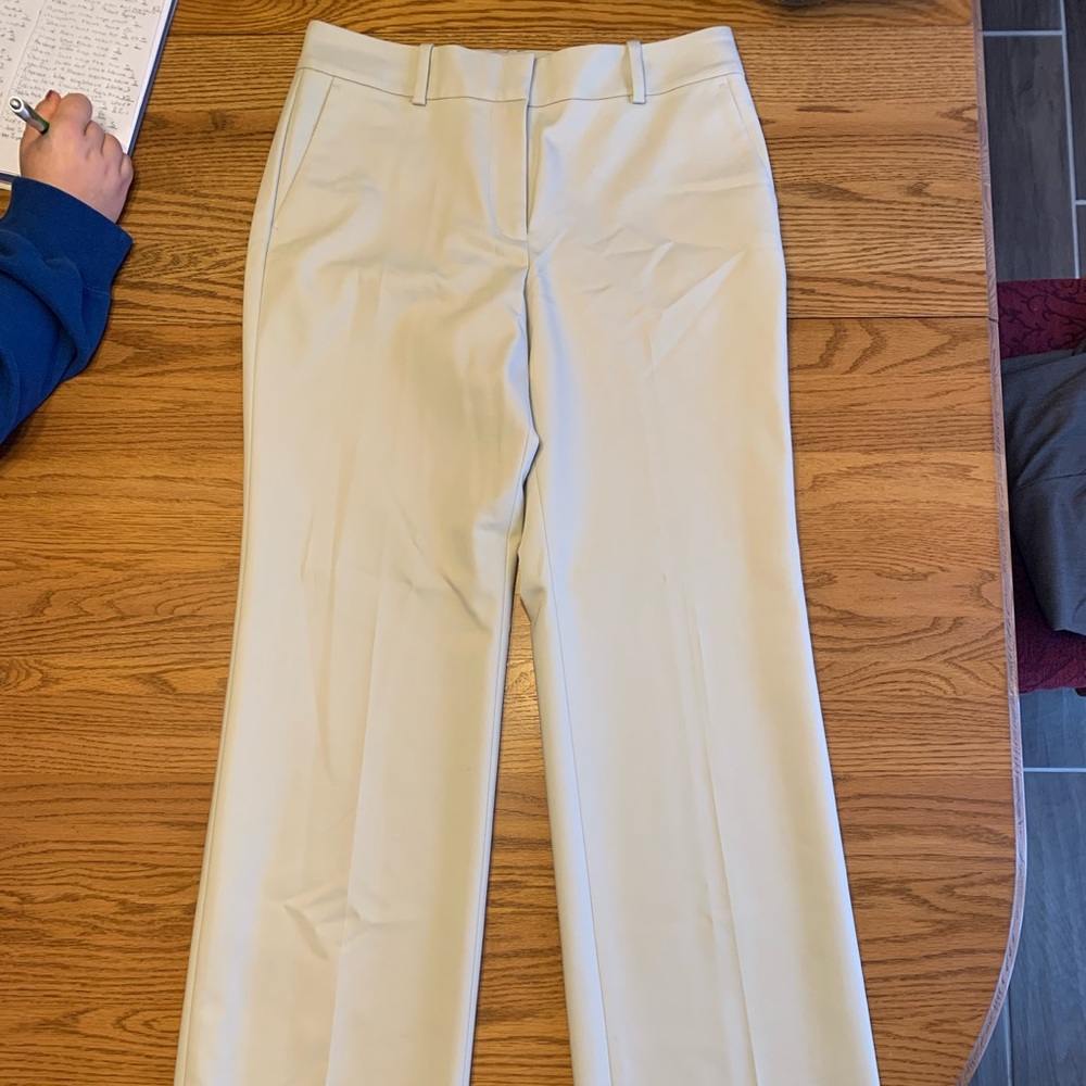 Ann Taylor white dress pant